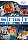 Disney Sing It: Family Hits (Nintendo Wii)